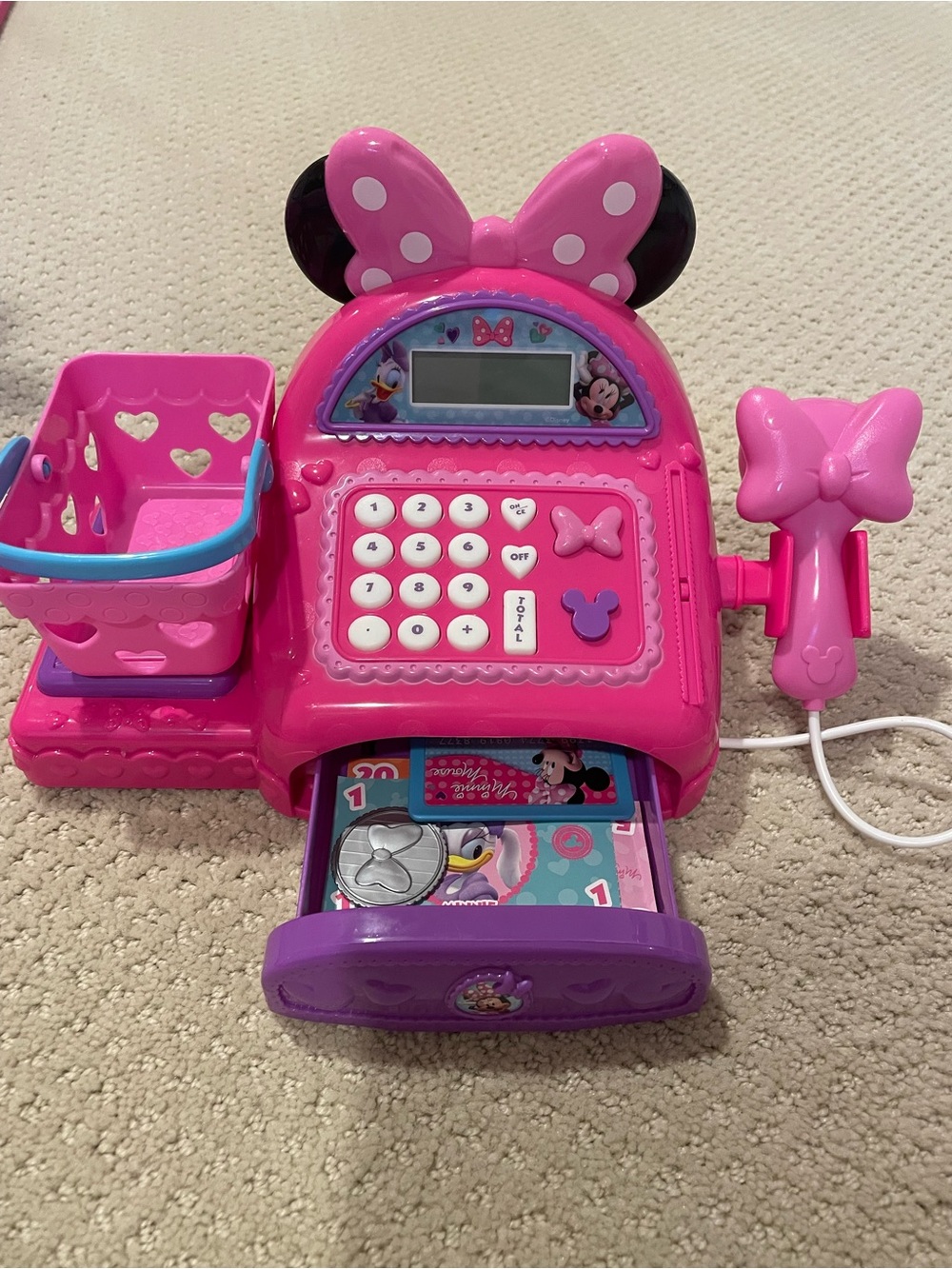 Pink Minnie Mouse Playset Bundle - Toy Camera, Cash Register & Accessories - Picture 2 of 4